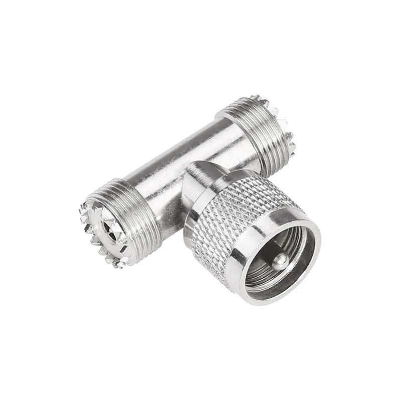Konektor UHF Female To UHF Male T RF